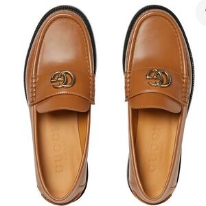 Gucci Millennial Ribot Double G Loafers – Luminous Wood Leather